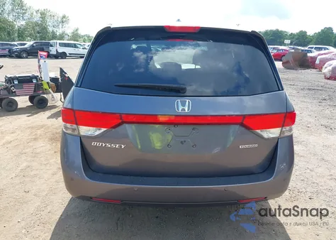 2015 Honda Odyssey Touring/Touring Elite из США, поврежденный, VIN 5FNRL5H96FB101164
